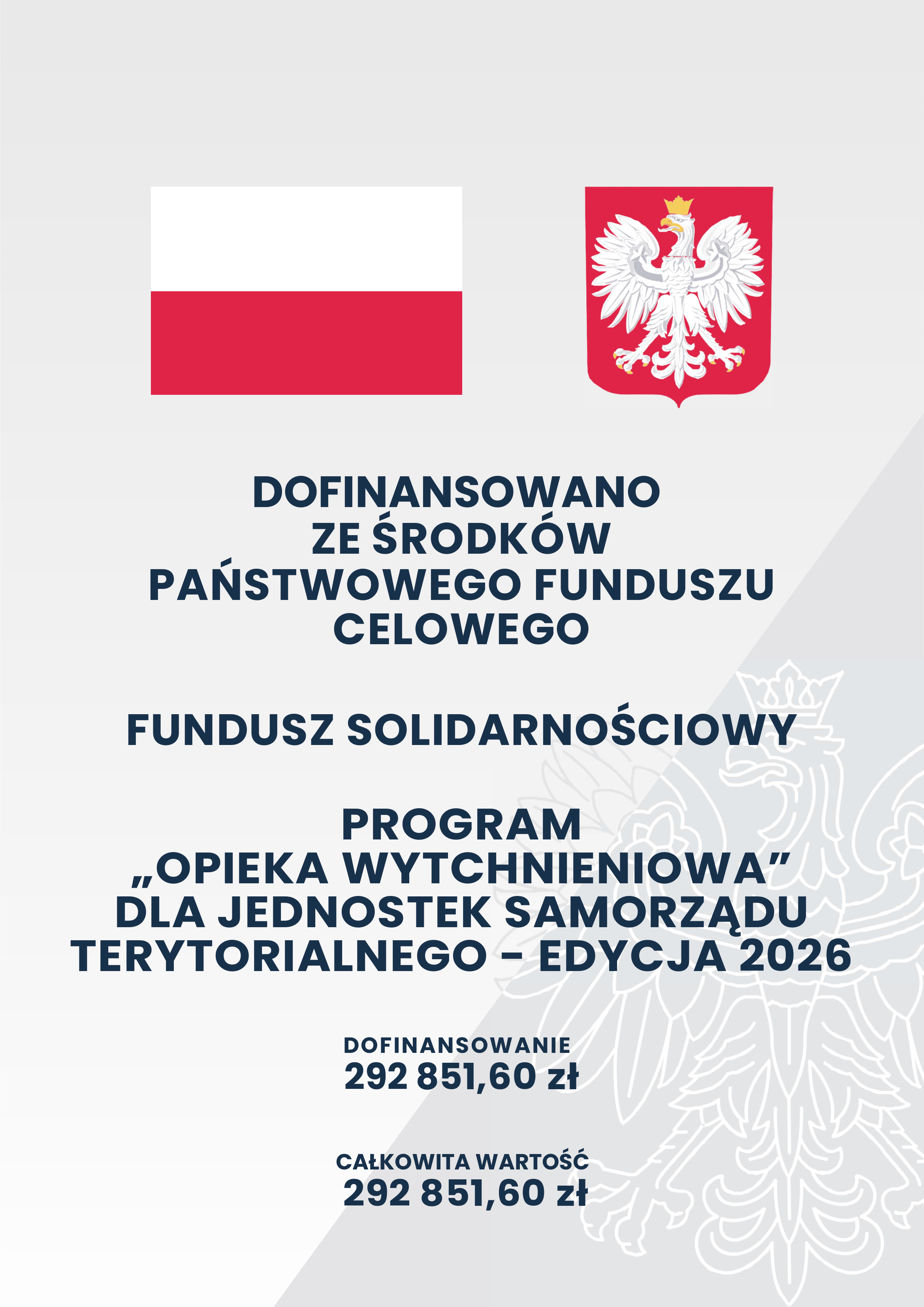 Plakat Opieka Wytchnieniowa